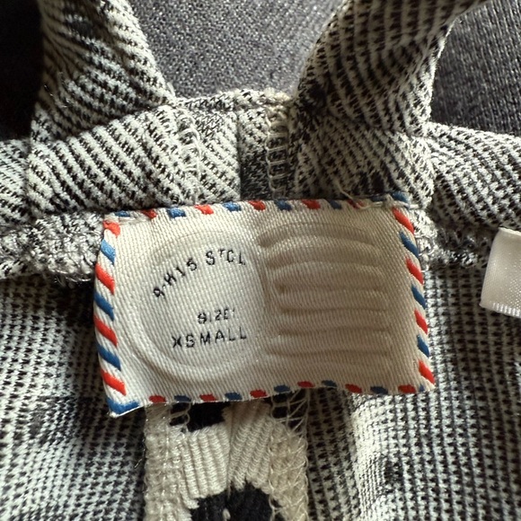 Anthropologie Postmark Jemma Strappy Polka Dot Tank Crop Top XS - Picture 8 of 10